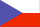 Flag from Czech Republic Flag from Czech Republic